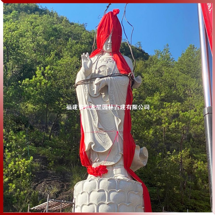 石雕觀(guān)音菩薩圖片