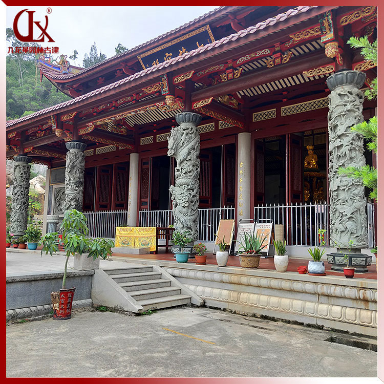 花鳥(niǎo)石雕柱子圖片